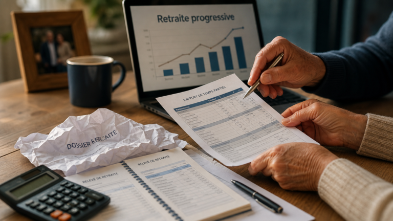 Peut-on gagner plus en retraite progressive ? Dossier retraite, calcul et revenus en temps partiel