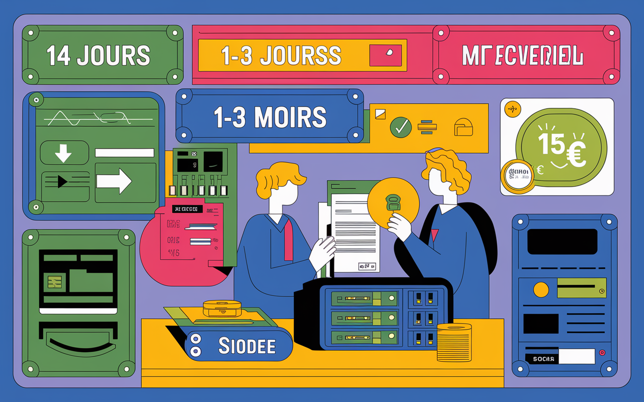Tableau résiliation Homiris préavis et frais