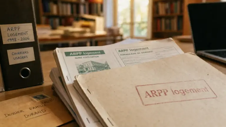 ARPP logement Paris : guide et formulaire sur table