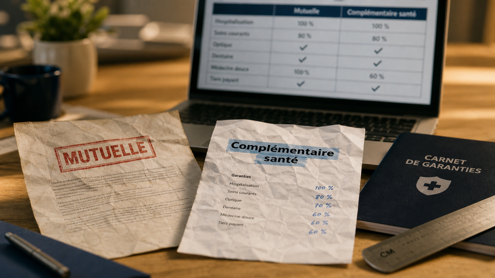Différence mutuelle et complémentaire : mutuelle et complémentaire santé