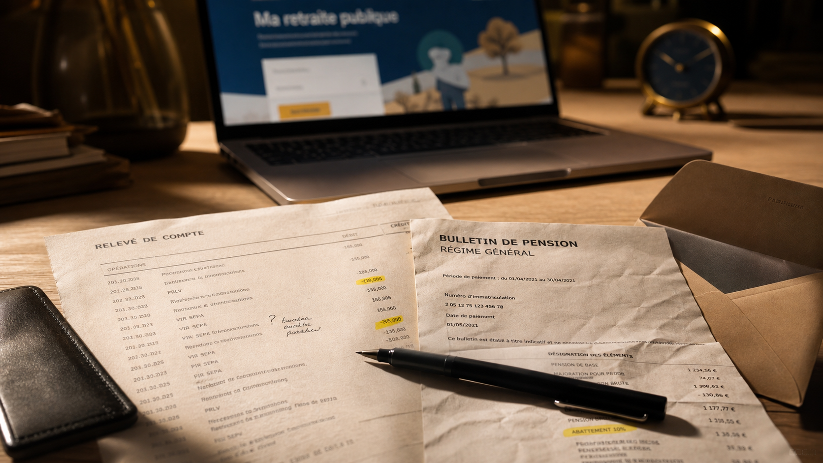 Paiement retraite fspoeie : suivre le virement et attestations