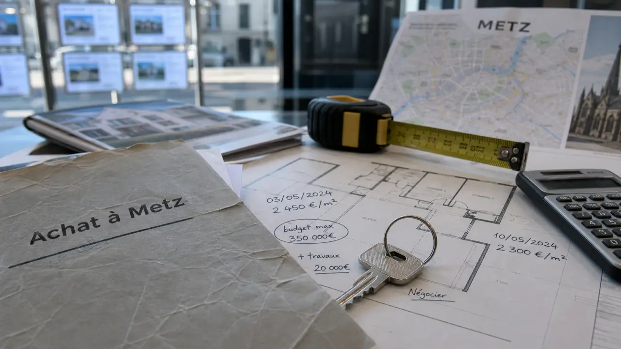 Achat appartement à Metz : prix, quartiers et copropriété