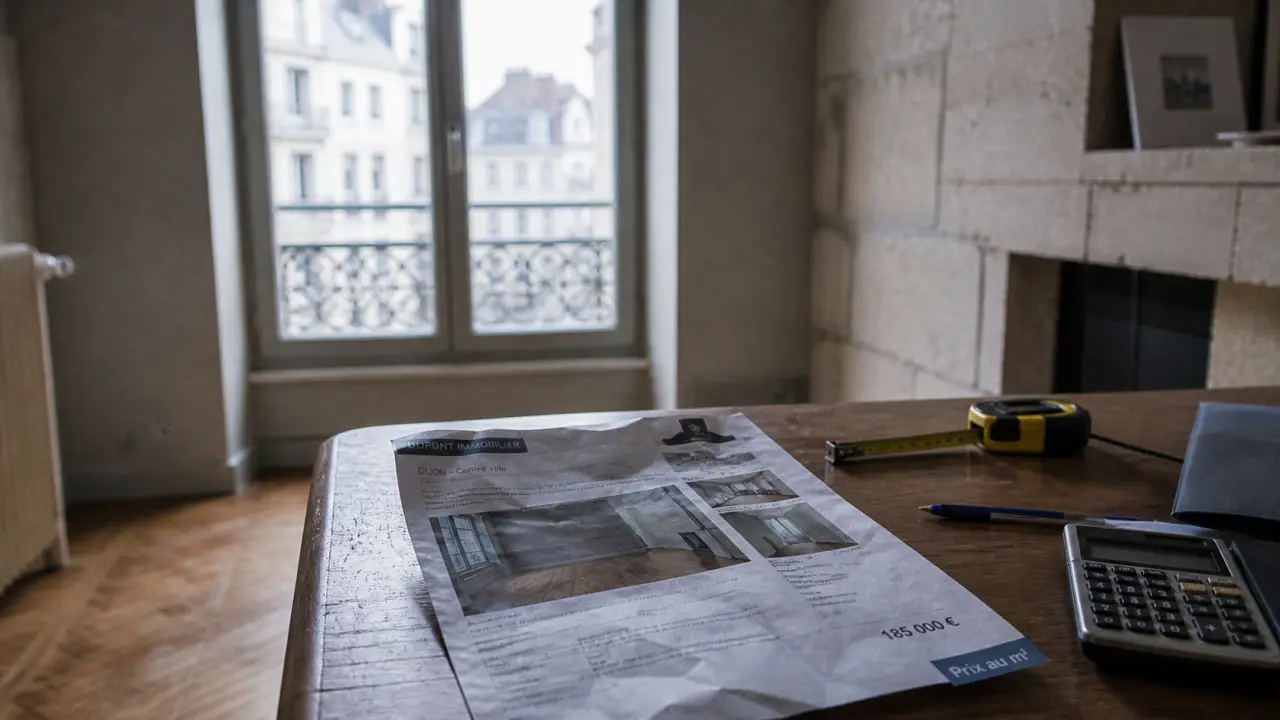 Achat appartement Dijon : visite et analyse du prix au m² à 2 779 €/m²