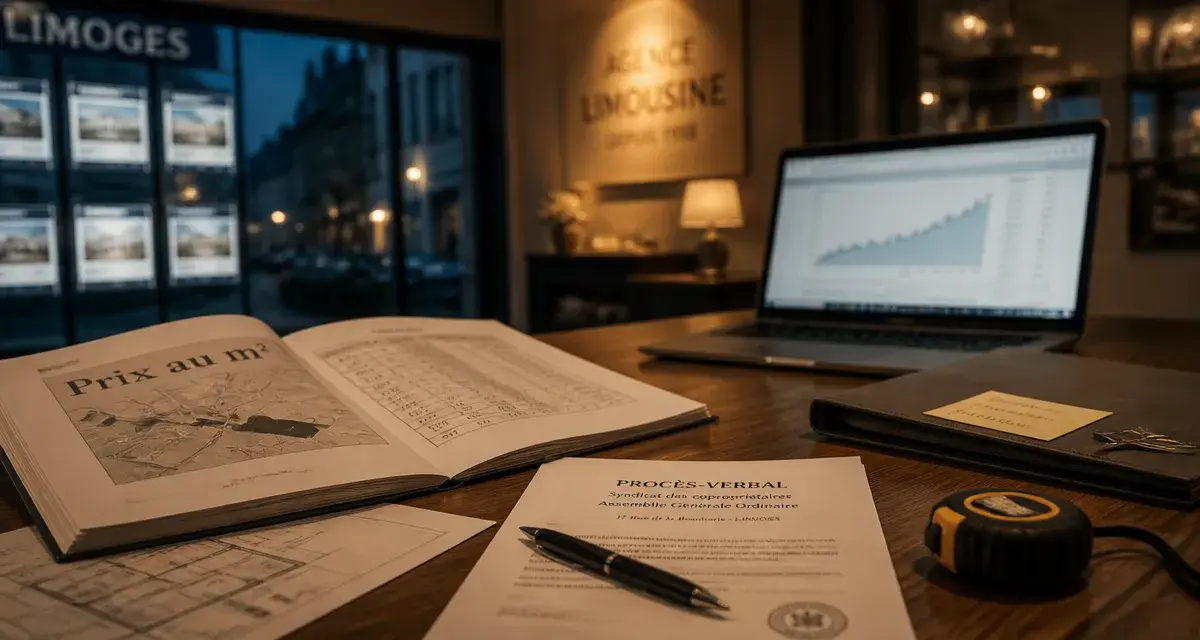 Achat appartement Limoges : prix au m² en agence immobilière