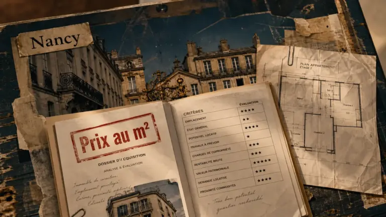 Achat appartement Nancy : 2 332 €/m², quartiers et vérifications avant signature