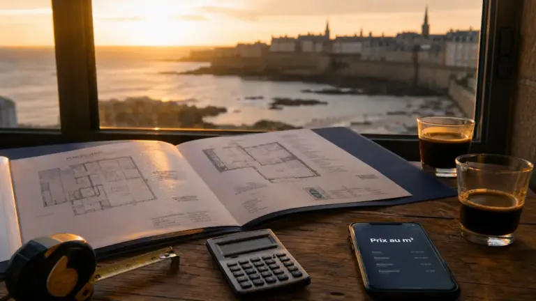 Achat appartement Saint-Malo : prix au m² et vue littoral