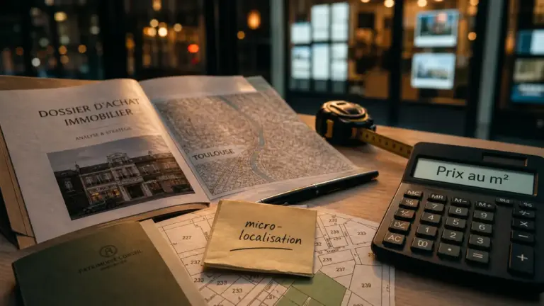 Achat appartement Toulouse : carte et calcul du prix au m²