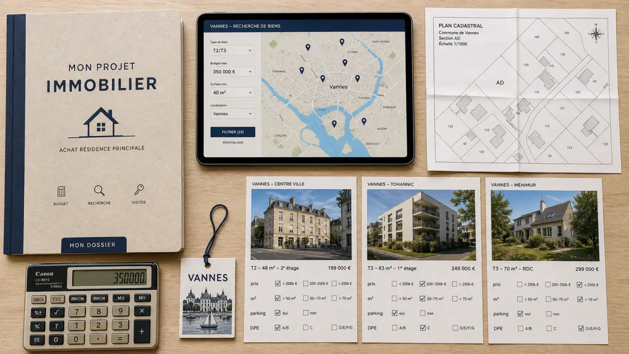 Achat appartement Vannes : prix au m² et copropriété