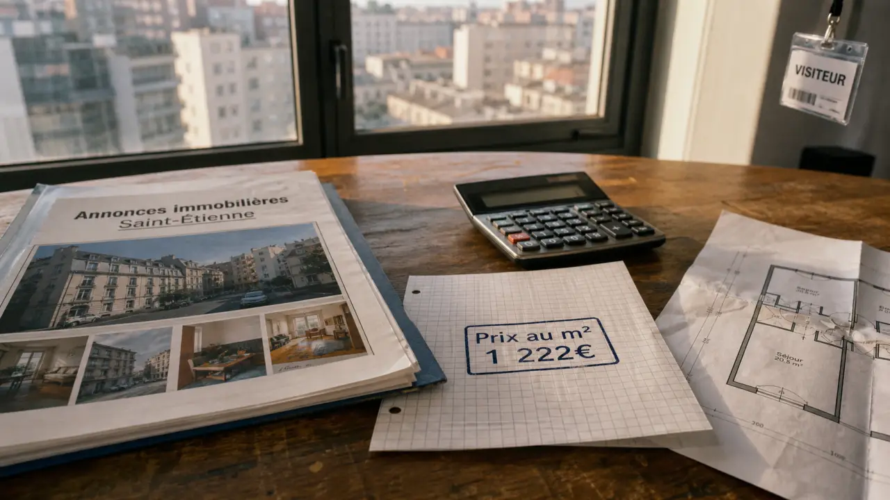 Appartement achat Saint-Étienne : dossier prix au m² 1 222 €