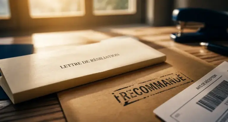 Modèle résiliation assurance habitation : lettre recommandée