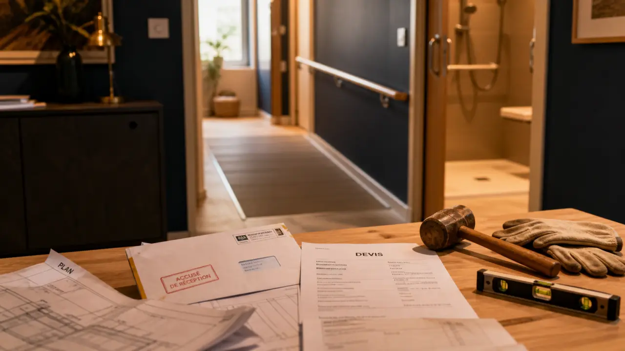Obligation bailleur locataire handicapé : devis travaux d’adaptation et accusé de réception