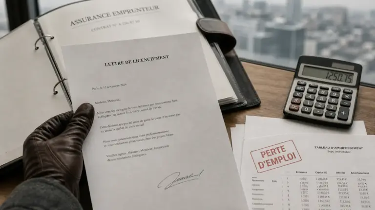 Assurance credit immobilier perte emploi : carence et franchise