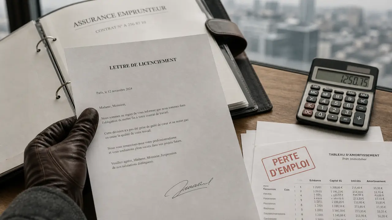 Assurance credit immobilier perte emploi : carence et franchise