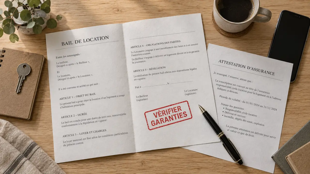 Assurance habitation temporaire : vérifier garanties et couverture