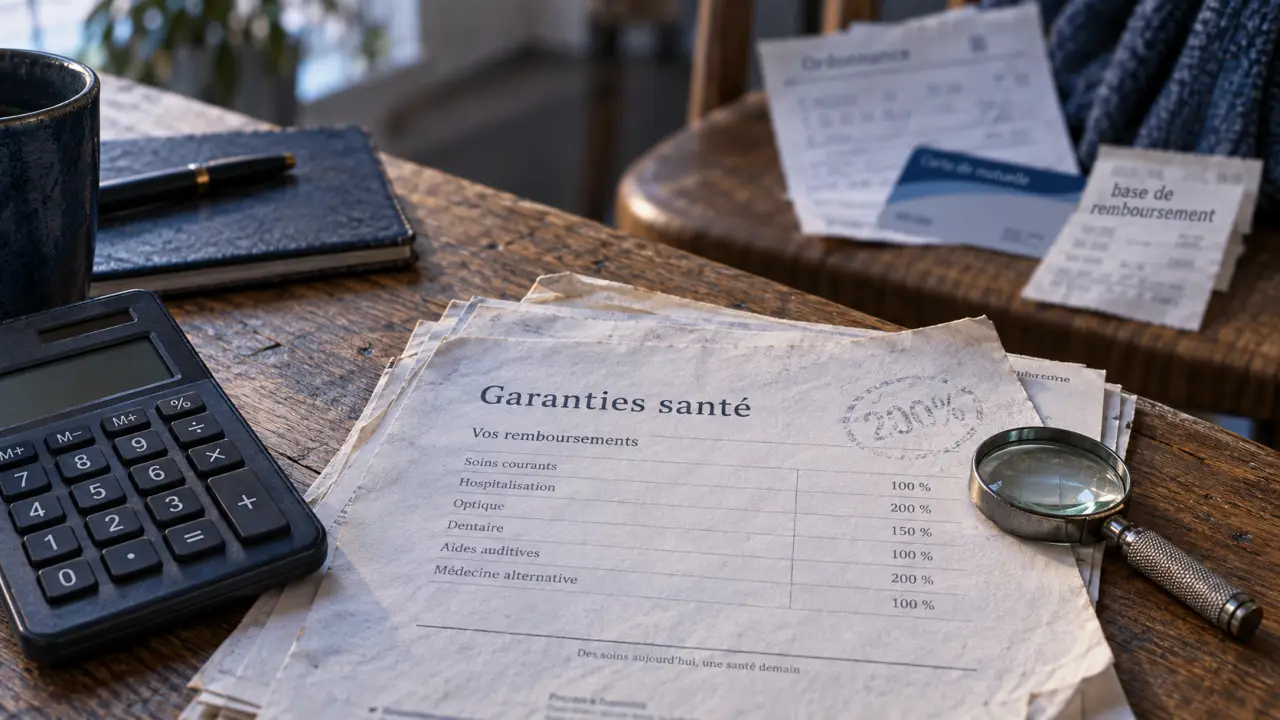 Assurance santé privée France : choisir garanties selon dépenses réelles
