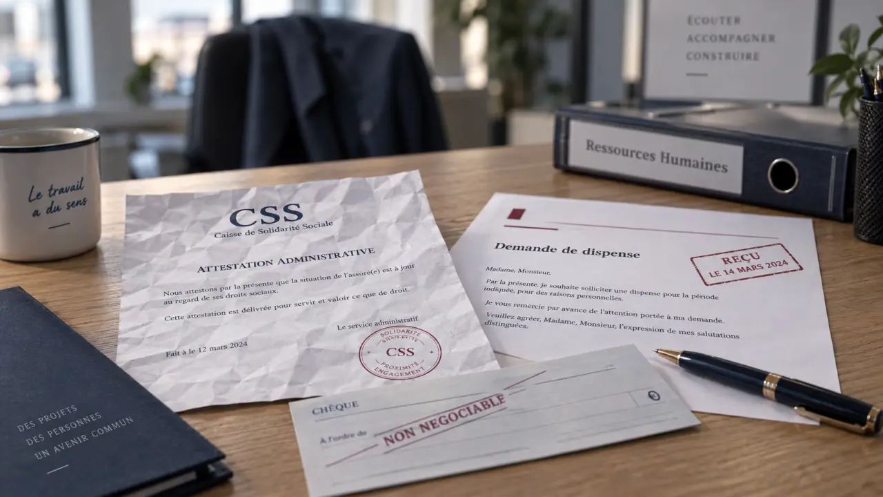 CSS et mutuelle entreprise : demande de dispense