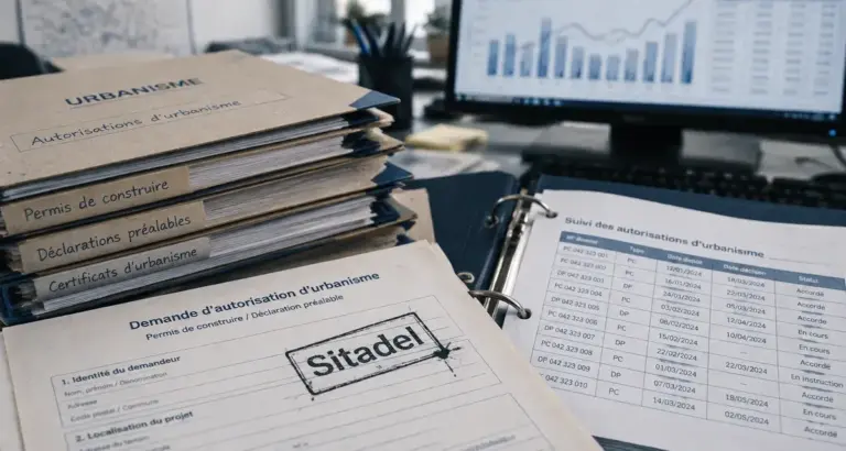 Sitadel permis de construire : documents d’autorisations sur bureau d’urbanisme